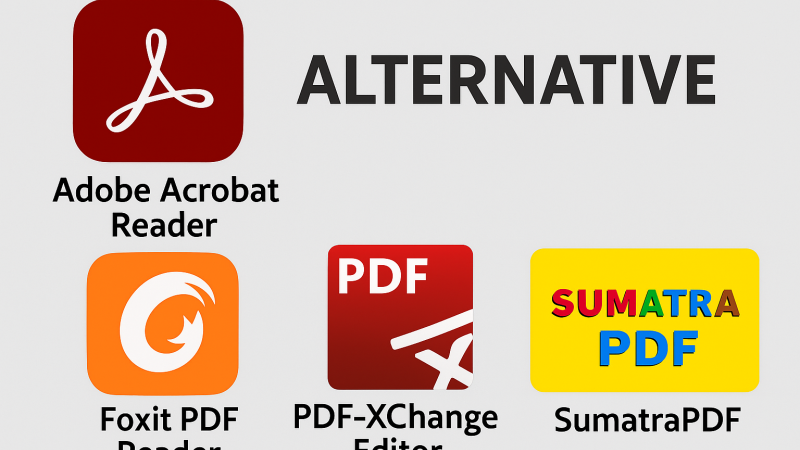 Adobe Acrobat Reader: tutte le alternative, opzioni e licenze nel 2025