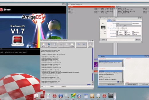 La ZZ9000 funziona bene anche su Amiga OS4.1 FE con PowerPC !