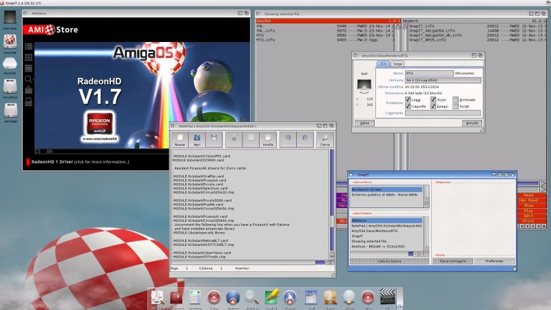 La ZZ9000 funziona bene anche su Amiga OS4.1 FE con PowerPC !