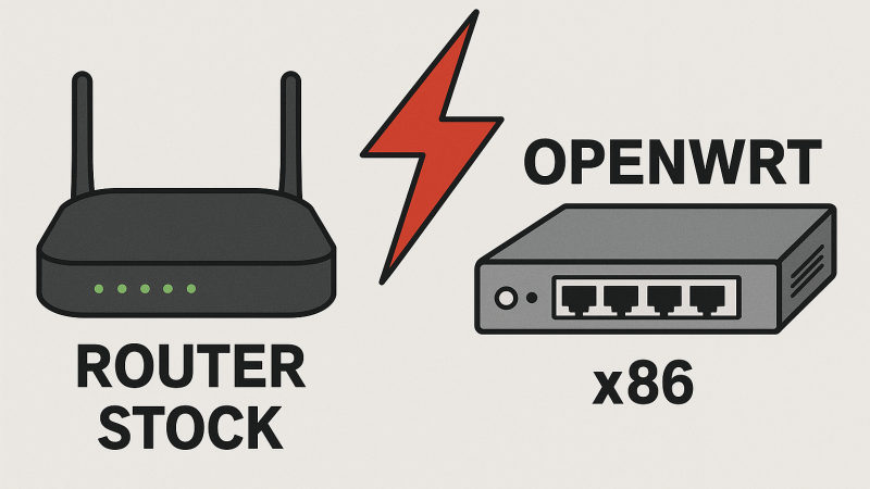 OpenWRT su Hardware x86: Guida Completa alla Configurazione Base di un potente Router