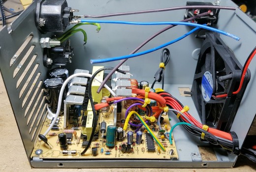 Ricostruzione totale alimentatore Amiga 4000