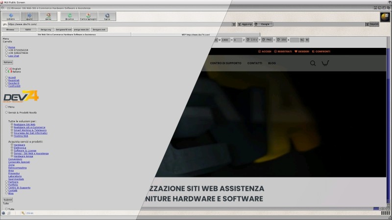 Visualizzare qualsiasi sito CSS3 e HTML5 con Web Rendering Proxy su IBrowse AWeb e non solo...